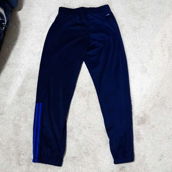 Adidas - Blue Climalite Track Pants - Picture 2 of 4